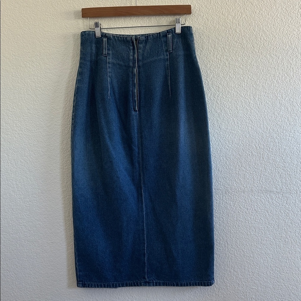 Vintage 90’s, Y2K Mixit Blue Denim skirt - Picture 6 of 6